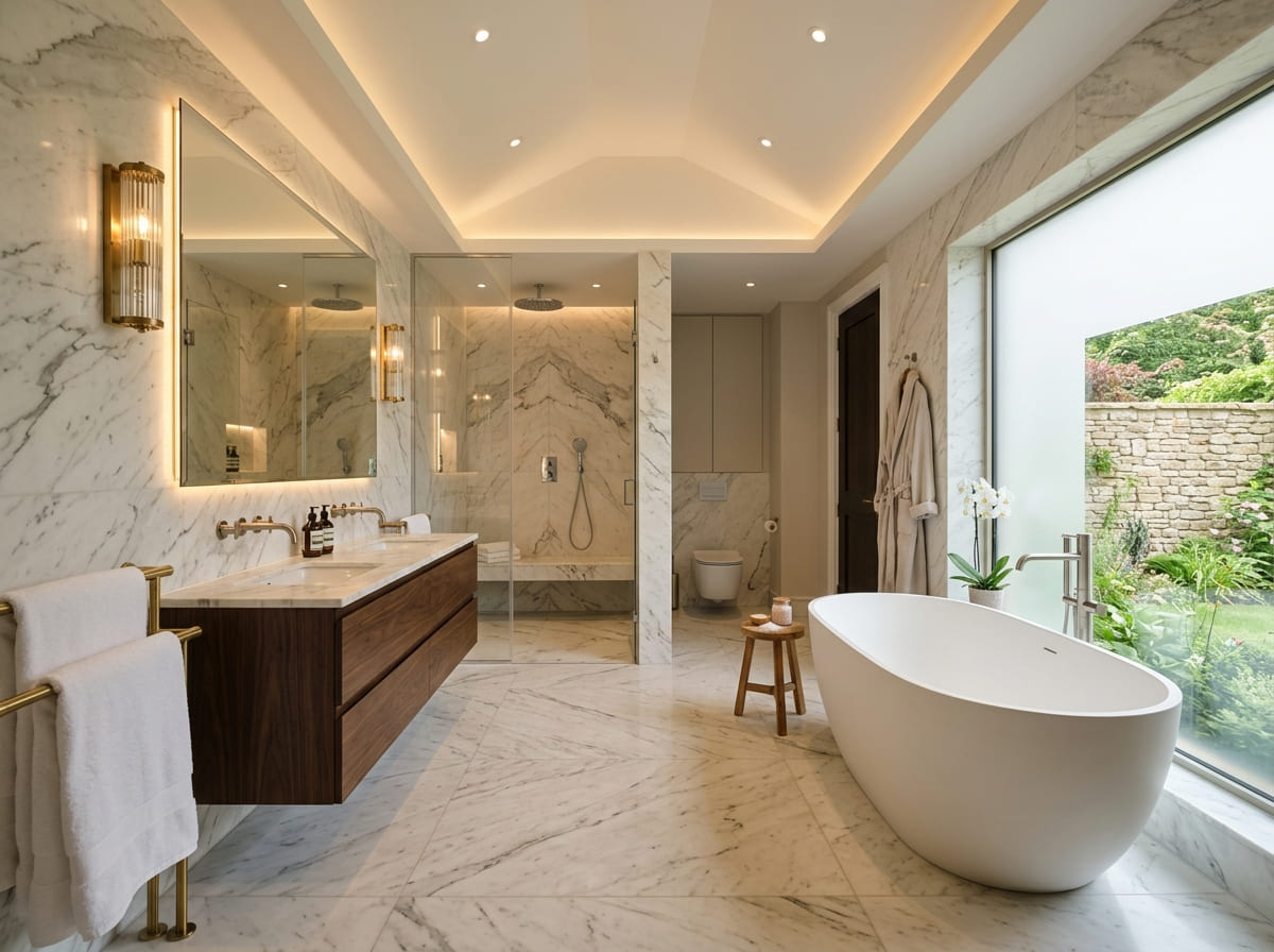 Custom Bathroom Renovation in Driftwood