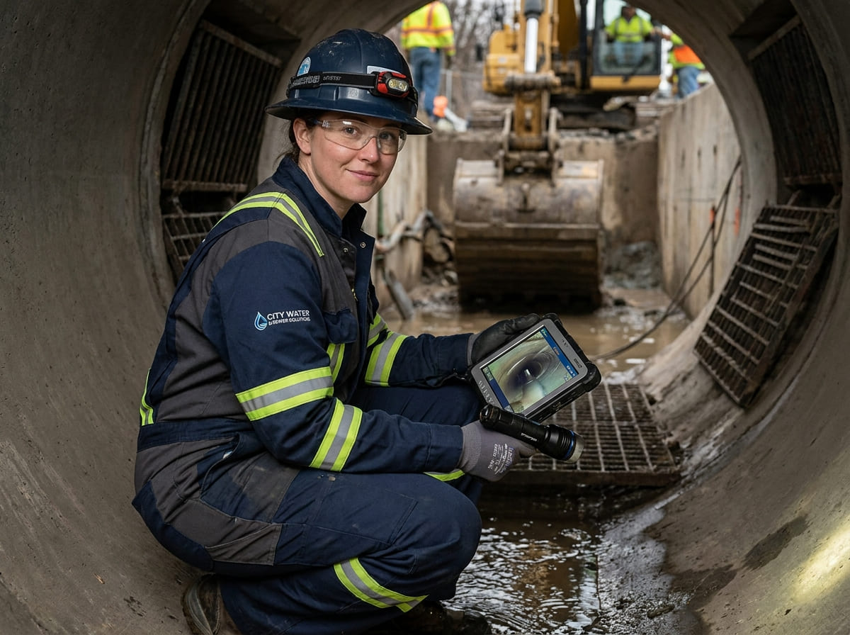 Sewer Line Inspection & Replacement in Driftwood